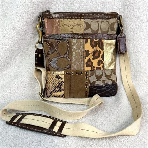 coach patch bag|coach patchwork crossbody bag.